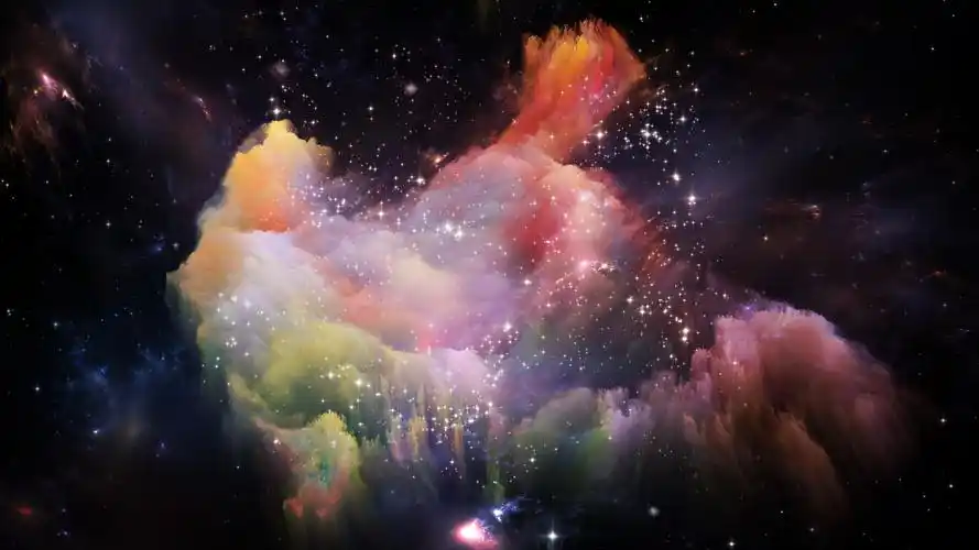 宇宙唯美星空图