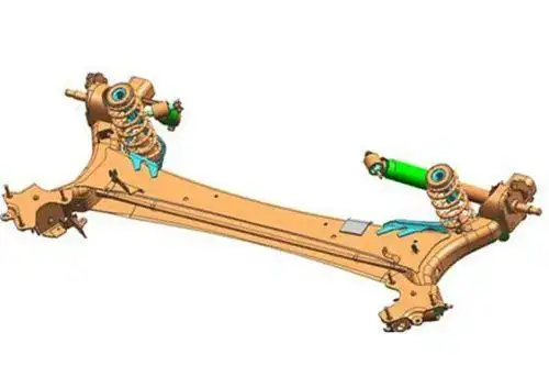 烛式悬挂系统为何特别有利于转向操纵稳定和行驶稳定