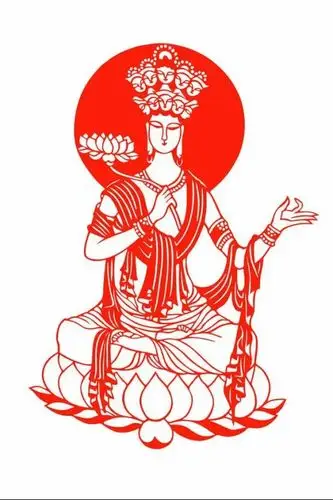 剪纸艺术~佛
