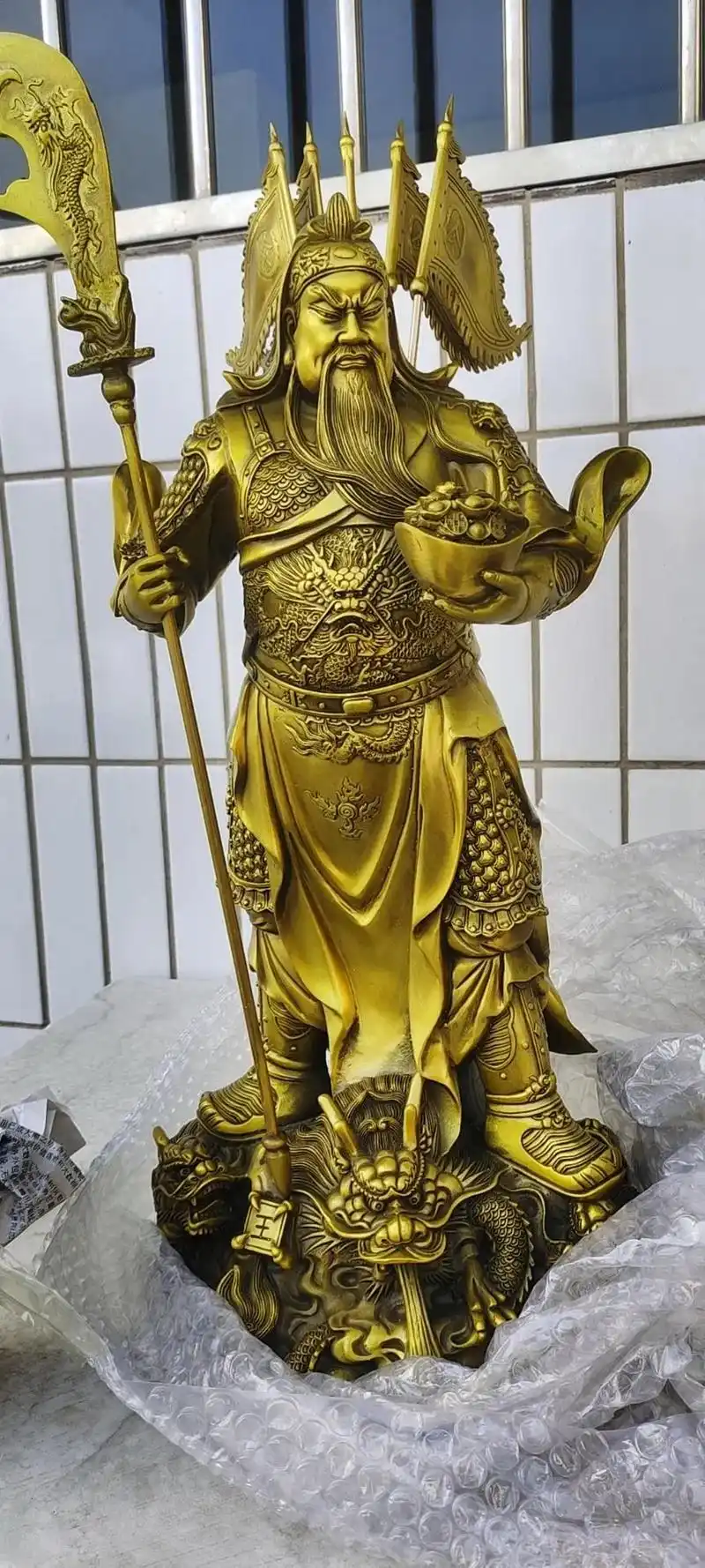 横刀关公横刀夺财,提刀关公 - 抖音