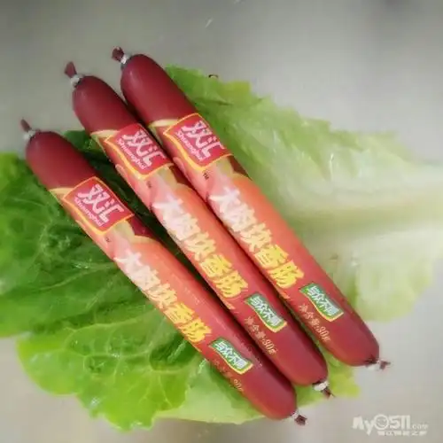 双汇大肉块香肠,不含淀粉的
