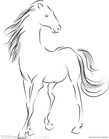 好看马简笔画图片马简笔画马站着睡觉的简笔画简笔画马简笔画马怎么画