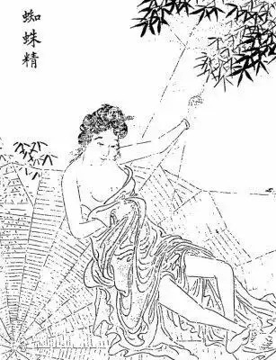 西游记里的蜘蛛精简笔画