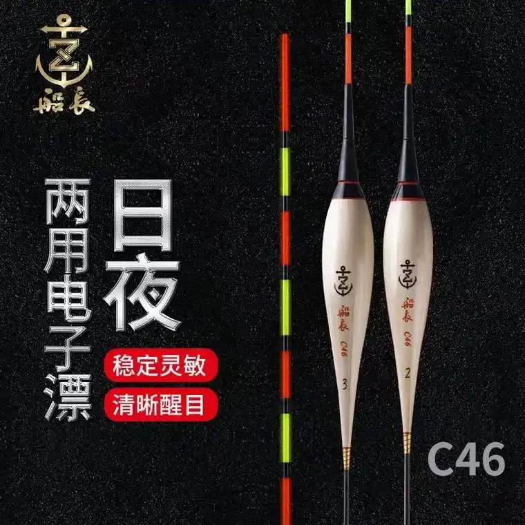 船长日夜两用电子夜光漂 #抖音钓鱼人#渔具用品推荐 #小黄 - 抖音