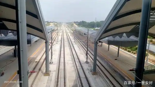 安九高铁联调联试前,实地探访安庆西站,有兴趣的请进