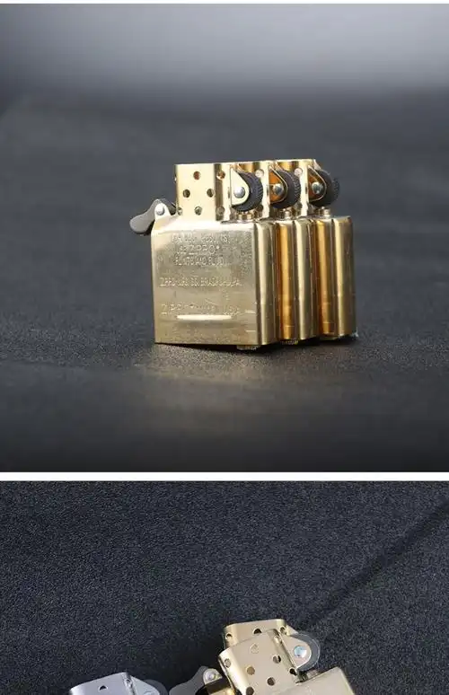 zippo打火机内胆zppo原装正版棉芯煤油火石通用官方配件送兄弟好友