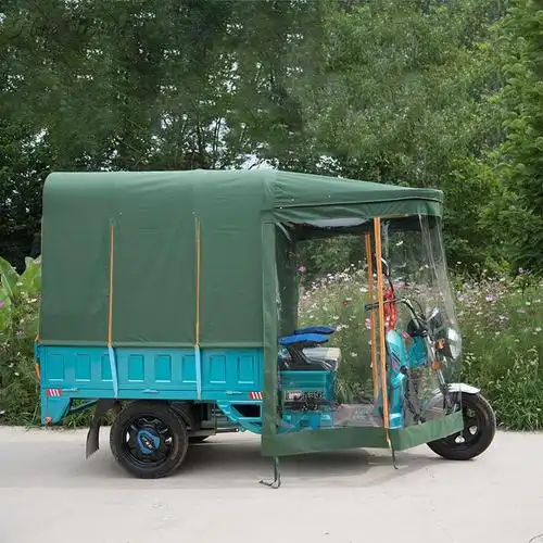 三轮车雨棚车篷防雨全包围三轮电动车新款遮阳专用加厚篷布跨