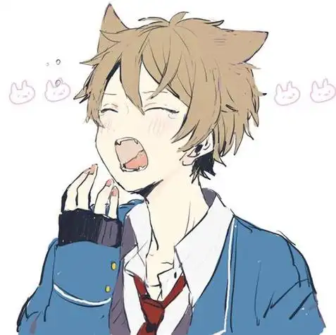 动漫头像男头猫耳朵