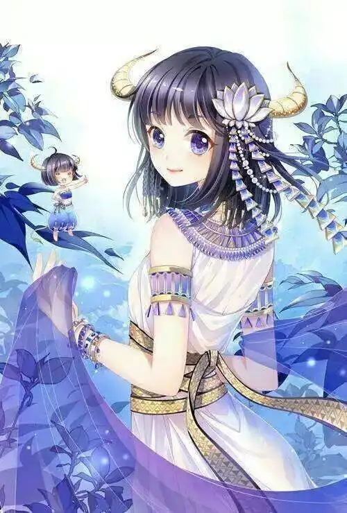 这几个图片上的人物是谁?是动漫里的吗?如果是,那是哪个动漫?