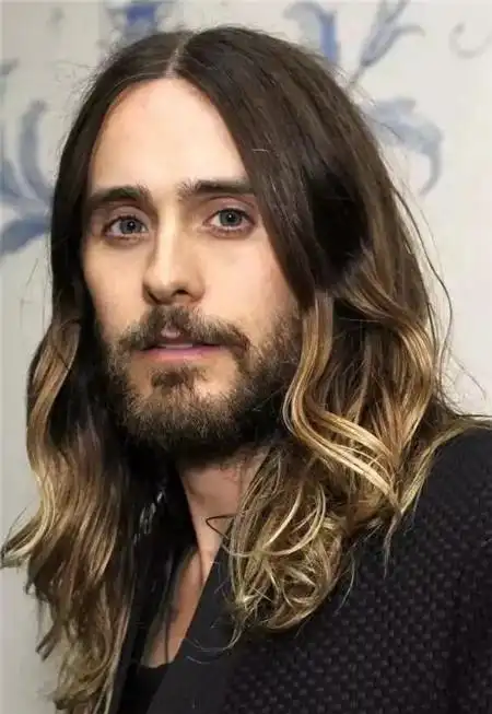 男生流行长发 男生长图片