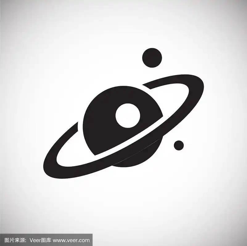 木星行星图标上的白色背景为
