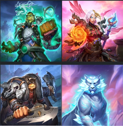 这其实就是潘达利亚中提到的四位天神,青龙,朱雀,白虎,玄牛,以及魔古