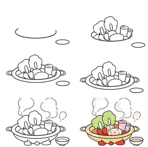 未来食物简笔画集