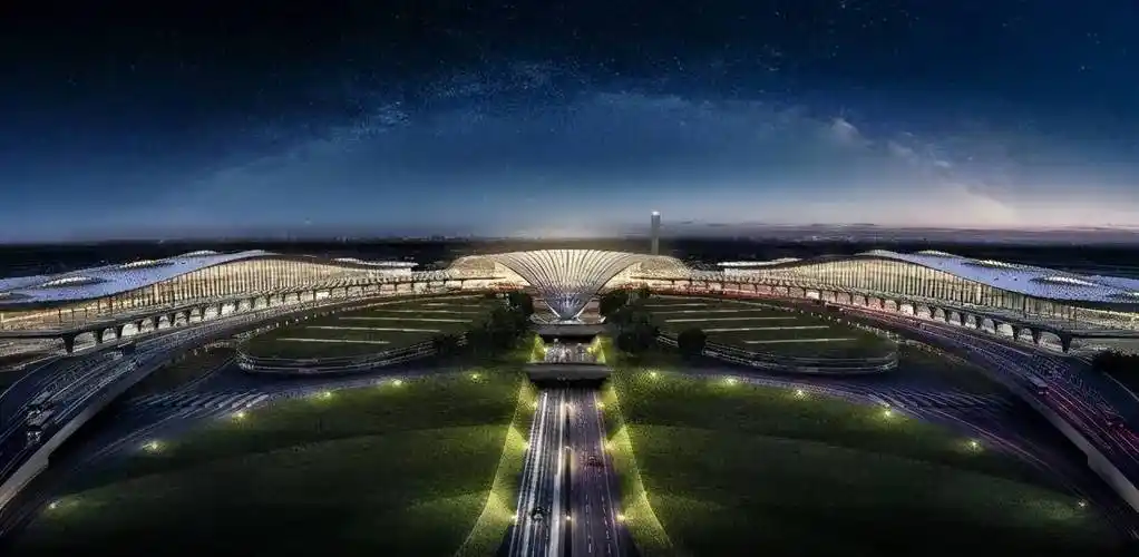 效率对话未来新合肥新桥国际机场t2航站楼设计思考