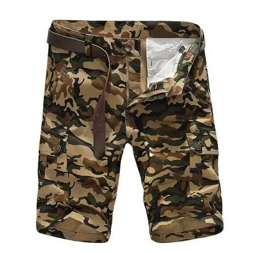 2017新款休闲水洗迷彩男式短裤nianjeep春夏休闲宽松短裤