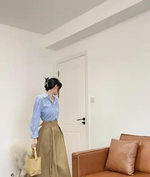 显瘦时髦又气质|半裙|牛仔|卡其色|碎花裙|直筒裙|包臀裙|衬衫搭配