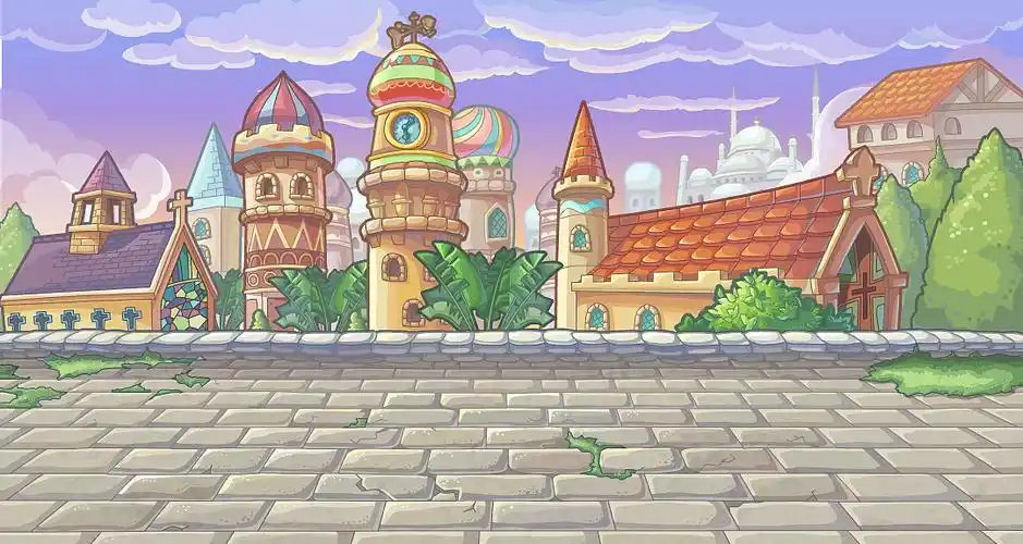 横版游戏场景|插画|游戏原画|一只麻袋猫 - 原创作品 - 站酷 (zcool)