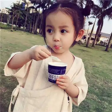 萌娃宝贝小女孩头像高清大图2021今天没吃药感觉自己萌萌哒