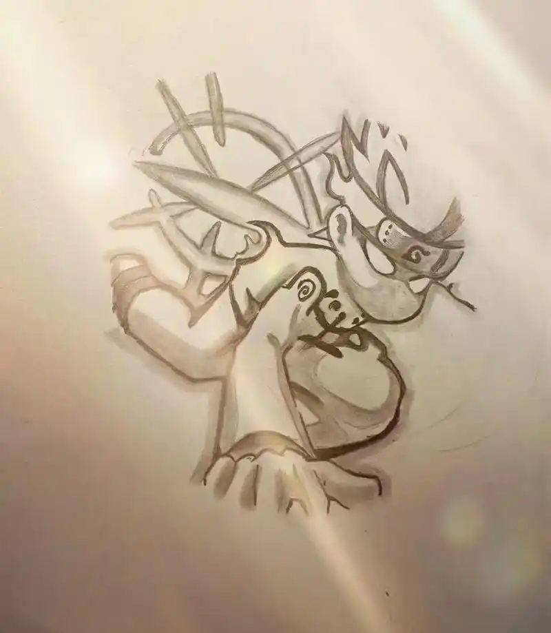 来个q版金鸣 #火影忍者 #火影忍者手游 #金鸣  - 抖音