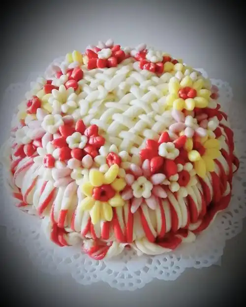 果蔬卡通包花馍,中式蛋糕