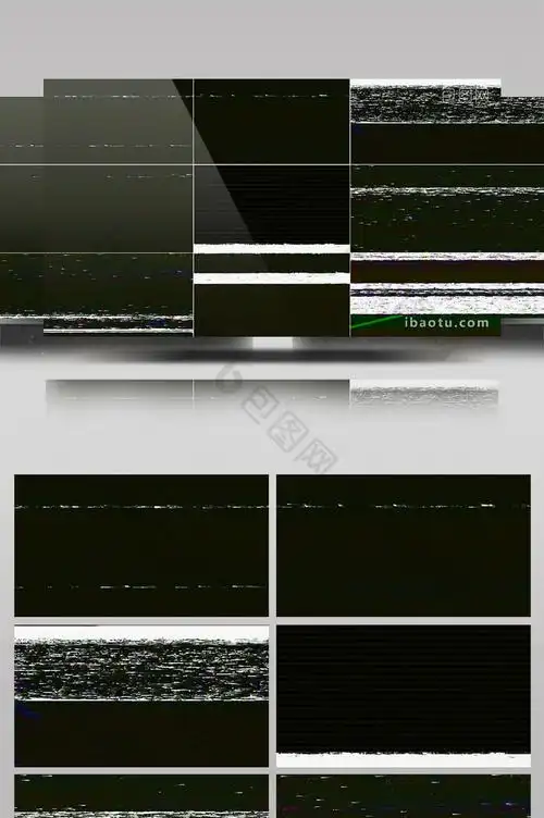 28组4k复古录像带视觉效果叠加素材