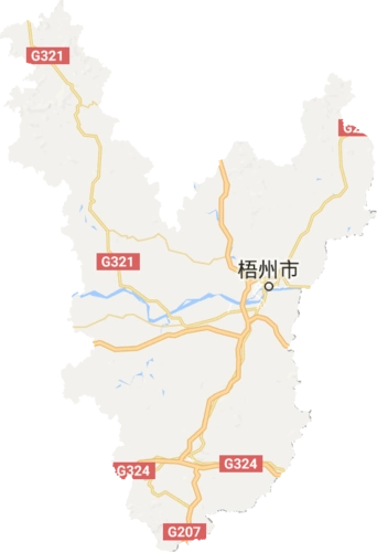 梧州市高清电子地图
