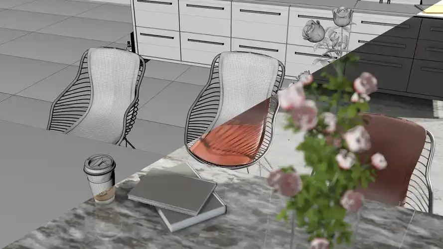 c4d室内渲染作品