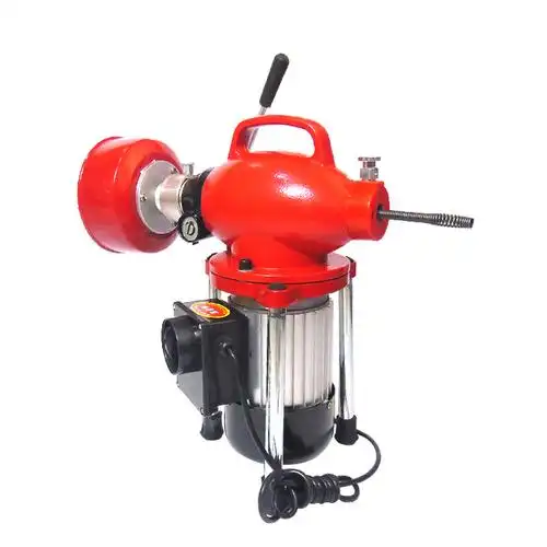 下水道疏通神器80型电动管道疏通机家用地漏马桶堵塞疏通管道工具