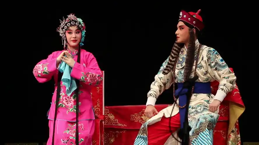 川剧《八郎回营》片段一(高腔)白孟迪 杨鑫灵 20190615_哔哩哔哩 (゜