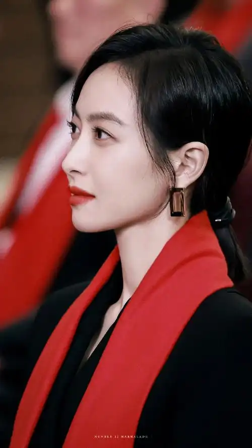 国泰民安@宋茜我说姐的侧颜真的很能打侧面线条好优越#宋茜我们的翻译