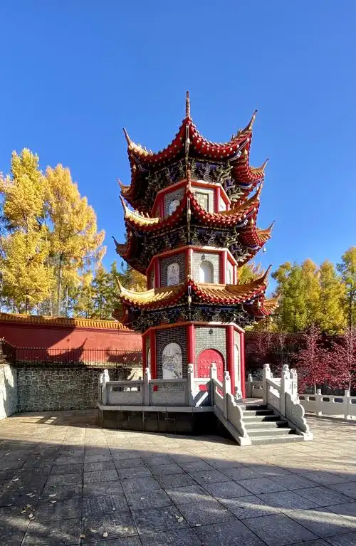 朝礼第784家寺院,牡丹江圆通讲寺