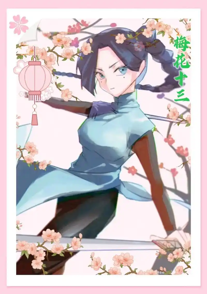 刚刚又翻到一些之前的梅花十三稀有壁纸拿新的美图配方做成了美图