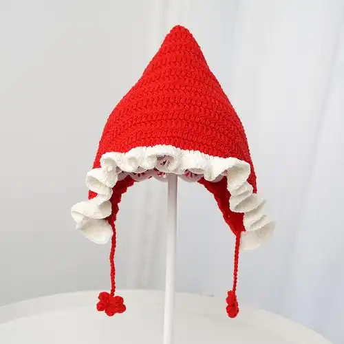 菲菲姐家手工制作儿童帽子diy材料包钩针编织自制宝宝秋冬毛线帽