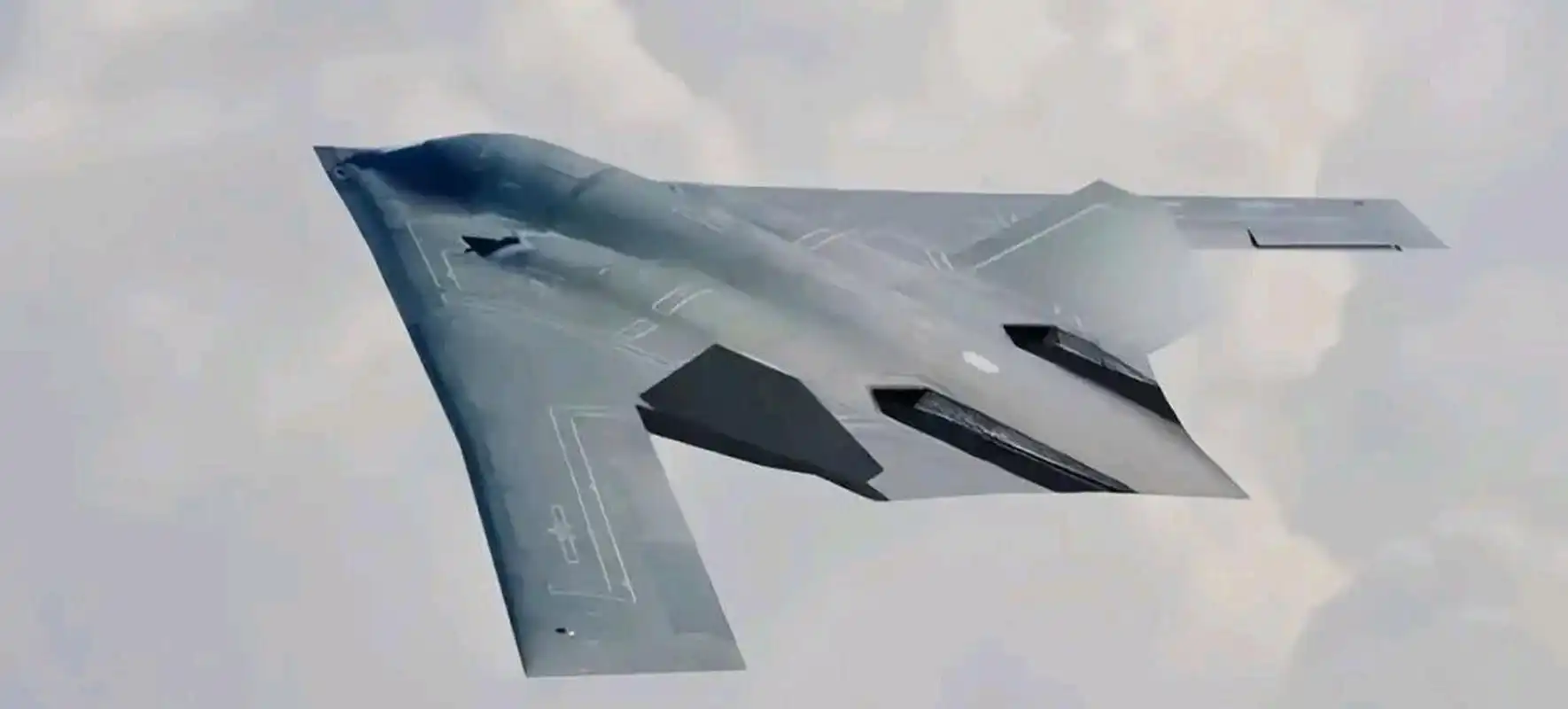 我国新型轰20战略轰炸机预计安装四台脉冲爆震发动机icon,总推力为