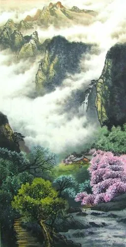 山水作品选 .典藏