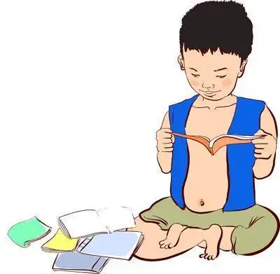 爱动脑筋的简笔画