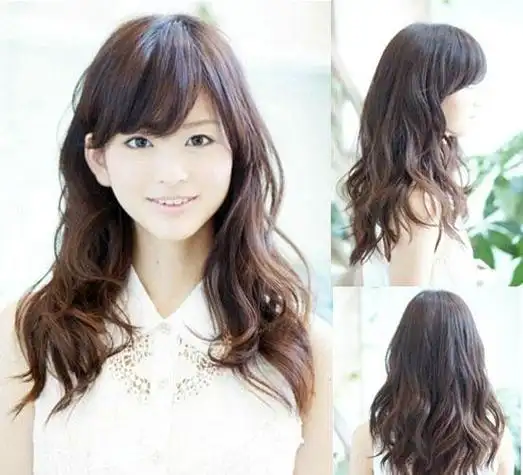 日系精致小v脸发型