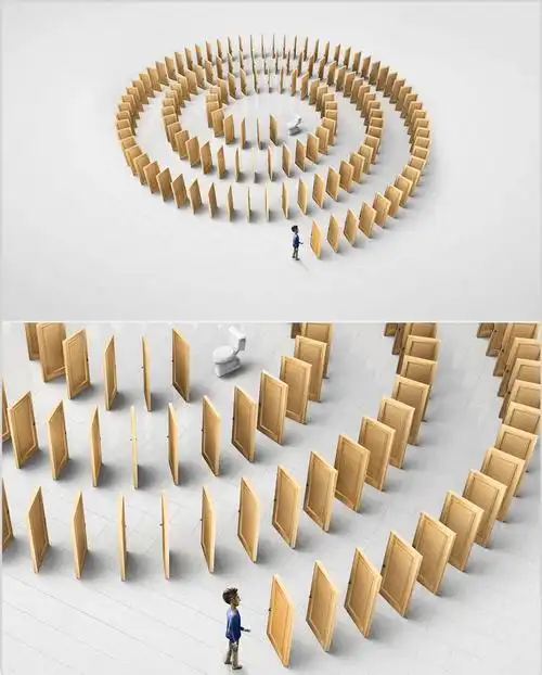 海报版面设计视觉流程