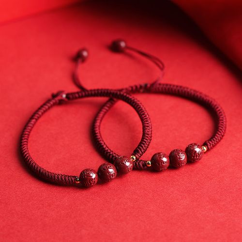 朱砂手链女辟邪本命年