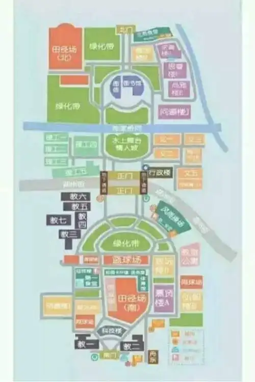 浙大城市学院校园地图