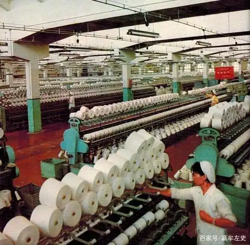 老照片:1973年的西安,当时的西安曾是知名的纺织中心