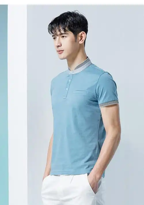 男装休闲时尚短袖polo