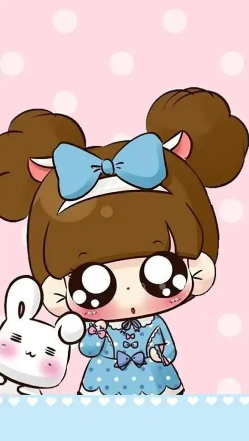 卡哇依 萌小q 卡通美图 手机壁纸 各类素材