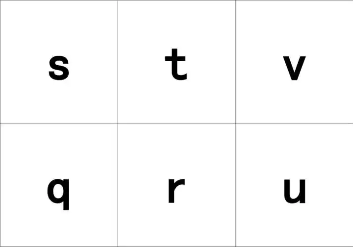 48个国际英标 26英文字母大小写--卡片可直接印刷(初一学生使用)