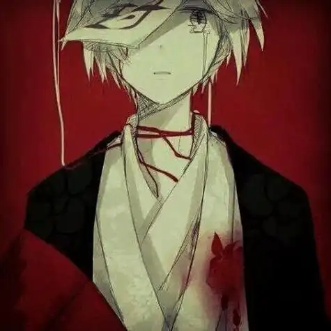 动漫带血的头像图片大全