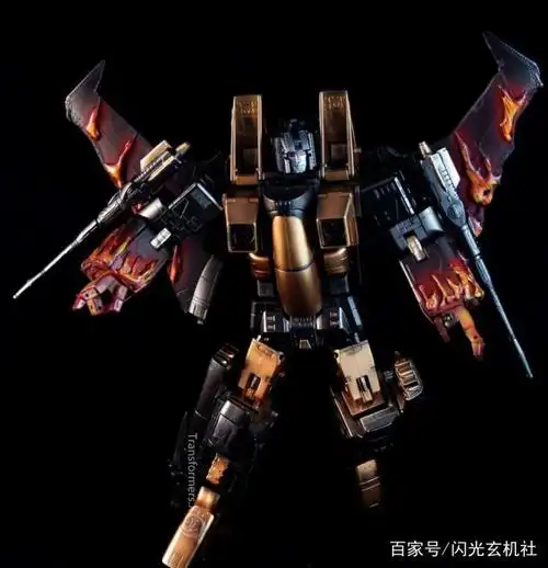 变形金刚动漫人物:重涂狂派霸天虎游击猎杀队-黑暗太阳风