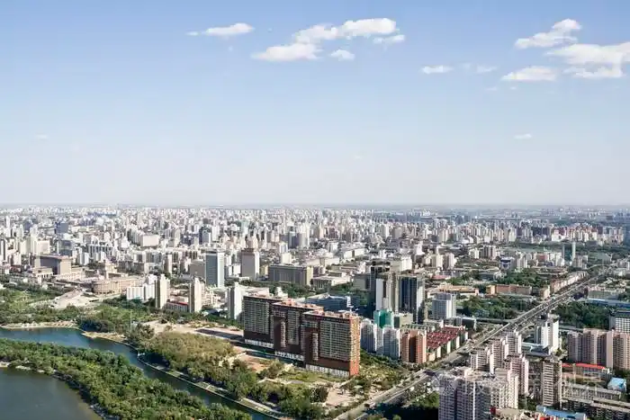 北京的鸟瞰图