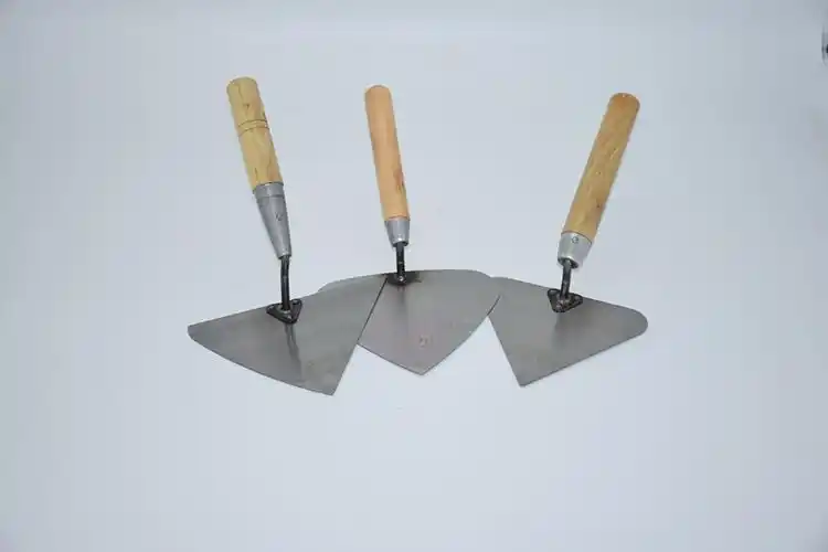 定制适用砌墙工具三角铲尖大铲子瓦工刀砌砖东北大铲桃形铲砖刀偏铲