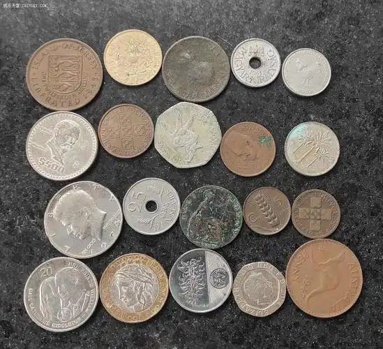 钱币天堂·交易区详情·世界硬币国外硬币20枚多古币