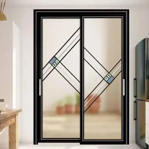 推拉顺滑稳健,坚固,.4,下轨轨芯采用不锈钢材质,顺滑易清洁,钢条地轨.